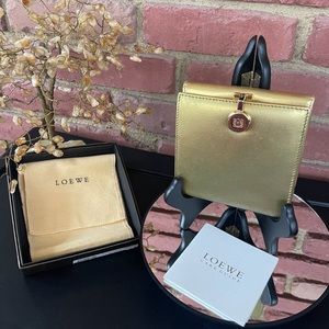 Loewe Gold Wallet